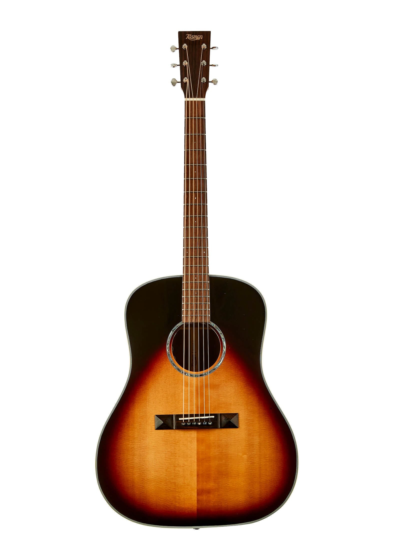 Tasman Captain TA200D-E Dreadnought Acoustic/Electric Guitar w/Case