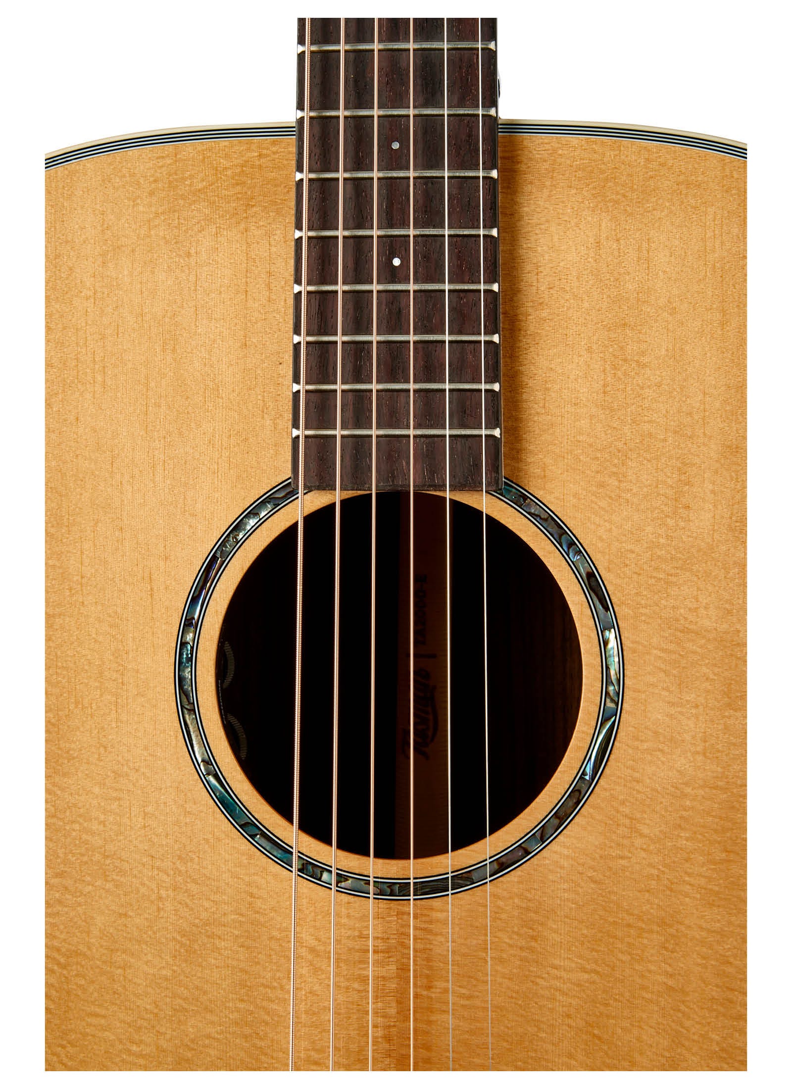 Tasman Captain TA200O-E OM Acoustic/Electric Guitar w/Case