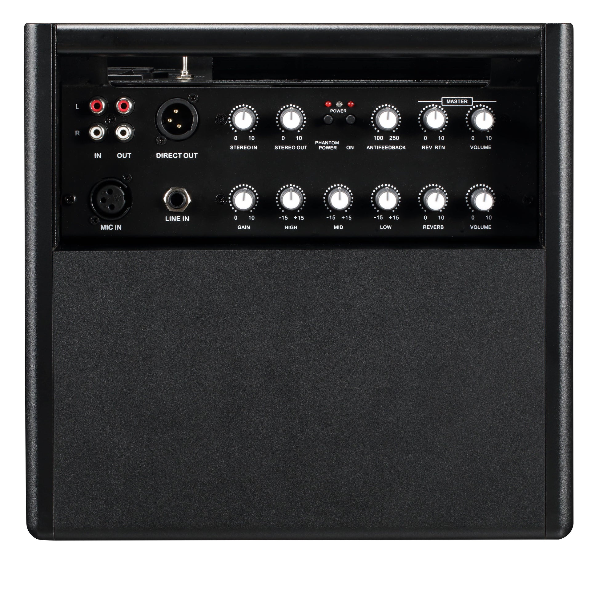 Prodipe Natural 5 Acoustic Instrument Amplifier w/ 3-inputs and Effects + Bag - Black