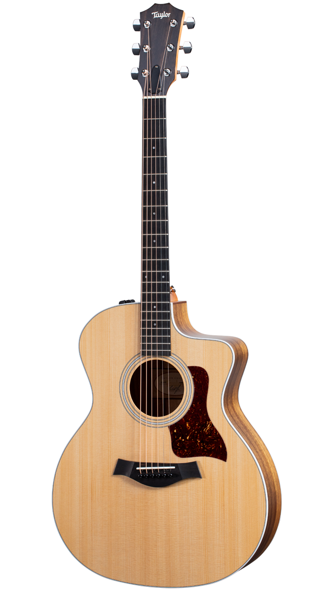 Taylor 214ce-K Acoustic Electric Guitar w/Hard Bag - Koa