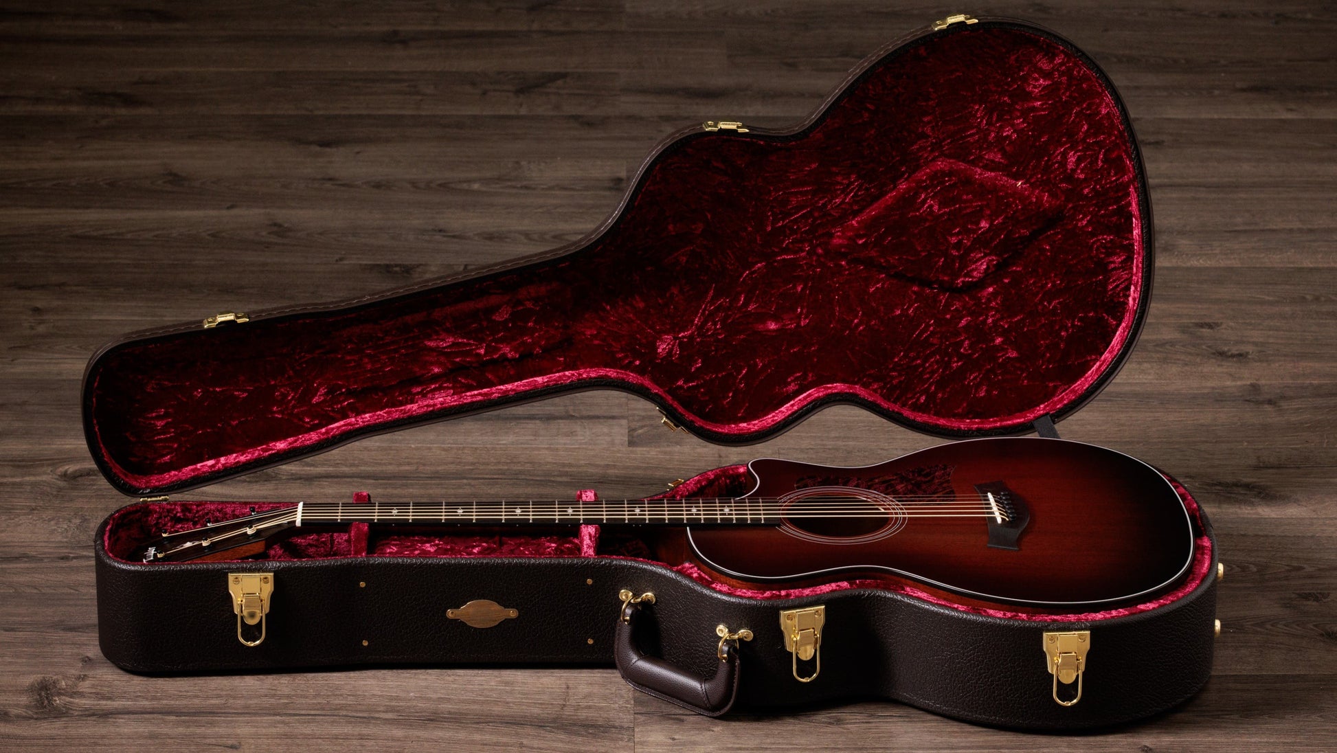 Taylor 324ce Baritone-6 LTD Acoustic Electric Guitar - Mahogany - ONE ONLY!