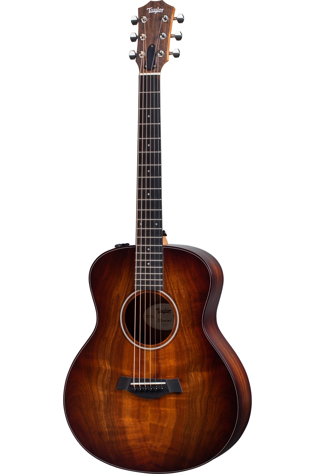 Taylor GS Mini-e Koa PLUS Acoustic Electric Guitar w/Aerocase - Shaded Edgeburst