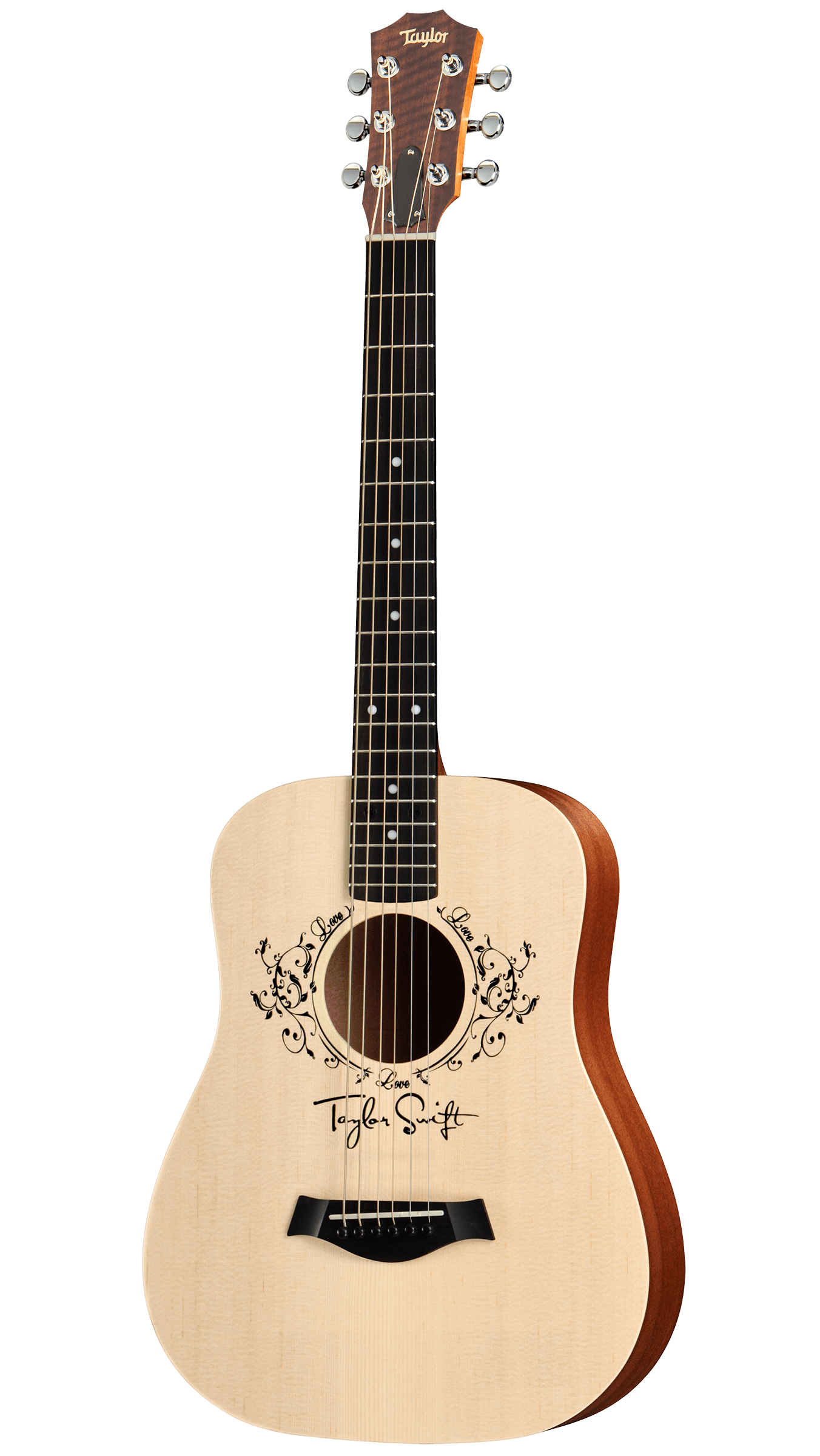 Taylor TSBTe Taylor Swift Baby Taylor Acoustic Electric Guitar w/Hard Bag
