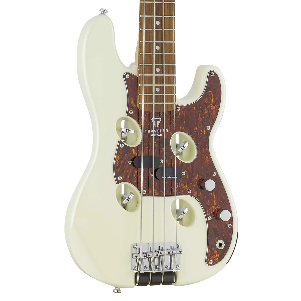 Traveler Guitar TB-4P Bass - Pearl White