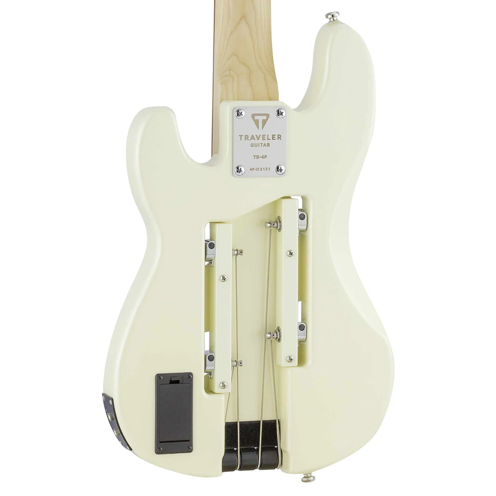 Traveler Guitar TB-4P Bass - Pearl White