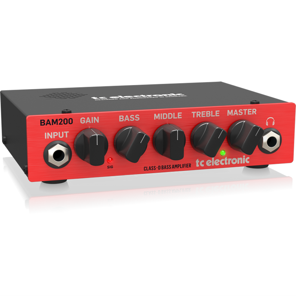 TC Electronic BAM200 Ultra Compact Bass Amp Head