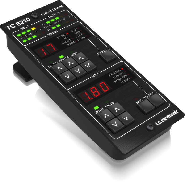 TC Electronic TC8210-DT Classic Mixing Reverb Plug-in w/Controller