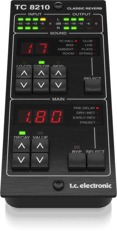 TC Electronic TC8210-DT Classic Mixing Reverb Plug-in w/Controller