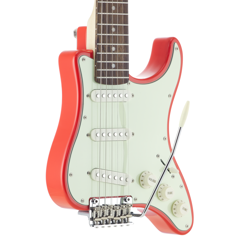Traveler Guitar Travelcaster Deluxe - Fiesta Red