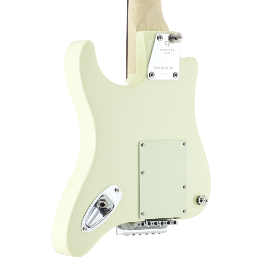 Traveler Guitar Travelcaster Deluxe - Olympic White