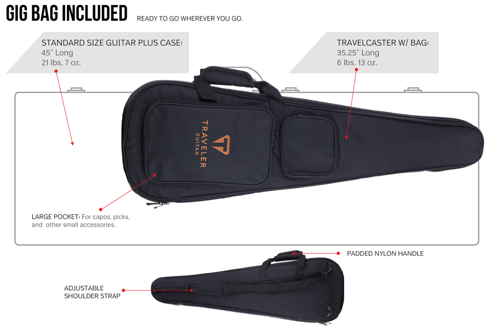 Traveler Guitar Travelcaster Deluxe - Surf Green