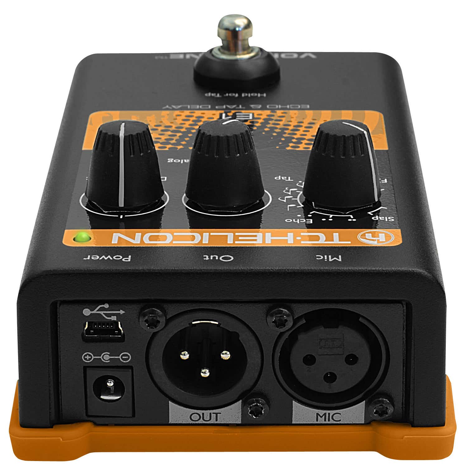 TC Helicon VoiceTone E1 Echo & Tap Delay Pedal