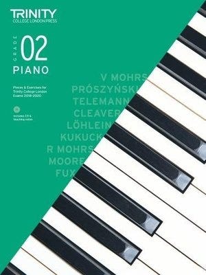 Piano Pieces & Exercises Gr 2 2018-2020 Bk/Cd