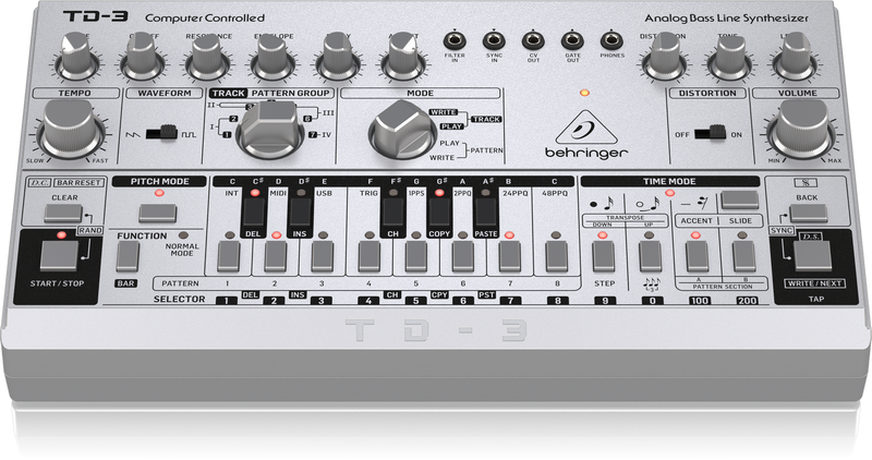Behinger TD-3-SR Analog Bass Line Synthesizer