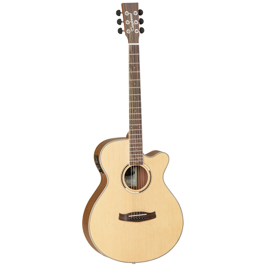 Tanglewood TDBTSFCEOV Superfolk Acoustic Electric Guitar - Spruce/Ovangkol