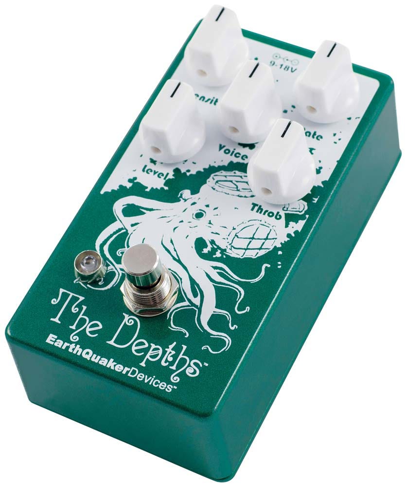 EarthQuaker Devices The Depths v2 Optical Vibe Pedal