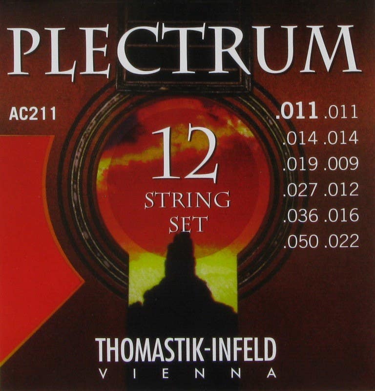 Thomastik Plectrum 12-String Acoustic Guitar Strings - 11-50