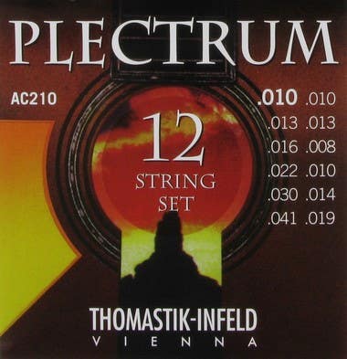 Thomastic Plectrum 12-String Acoustic Guitar Strings - 10-41
