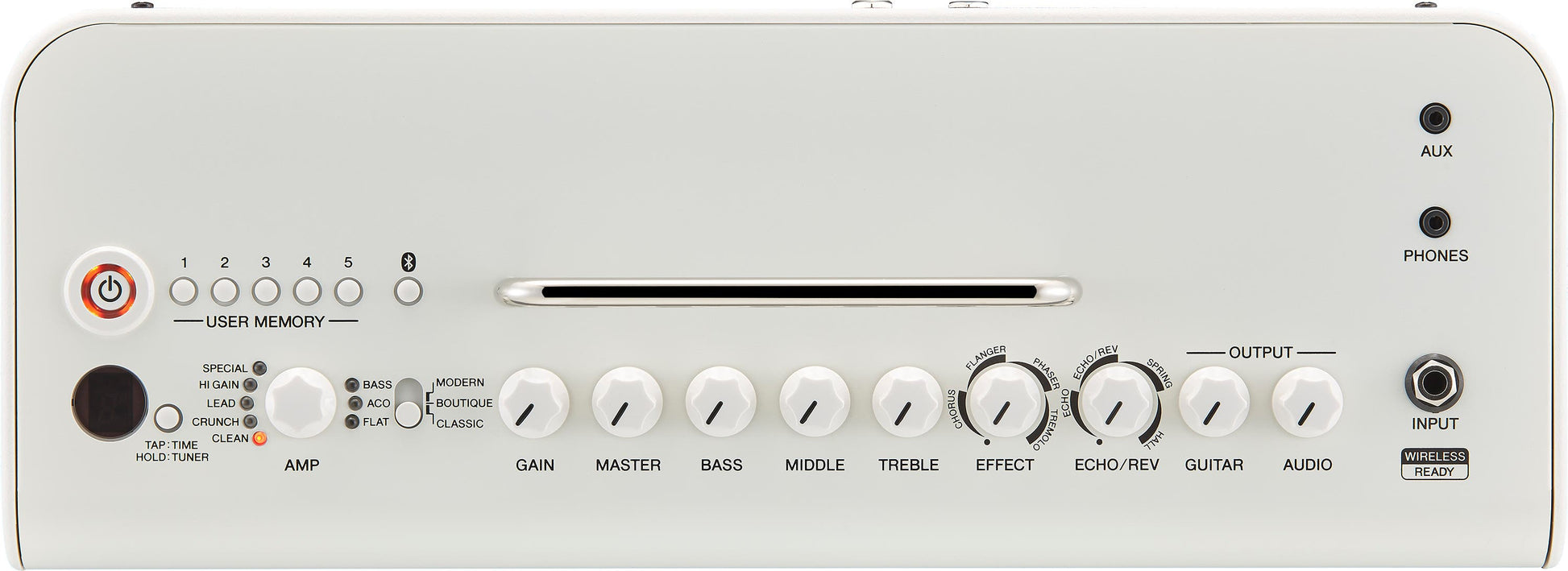 Yamaha THR30IIWL WHITE Wireless Guitar Amp w/Stereo Output + Bluetooth + Rechargeable Battery