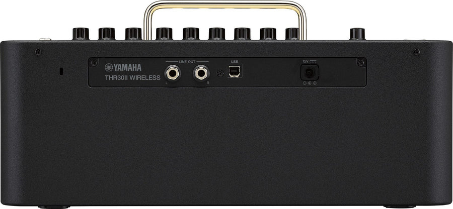 Yamaha THR30IIWL BLACK Wireless Guitar Amp w/Stereo Output + Bluetooth + Rechargeable Battery