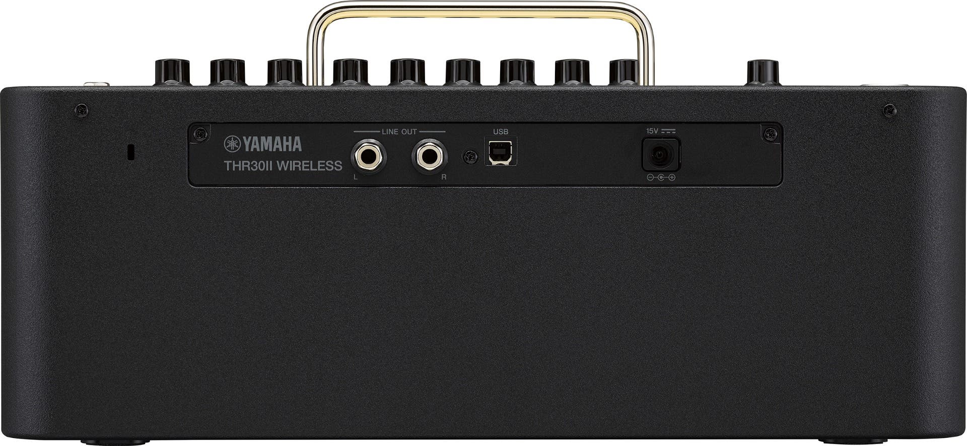 Yamaha THR30IIWL BLACK Wireless Guitar Amp w/Stereo Output + Bluetooth + Rechargeable Battery