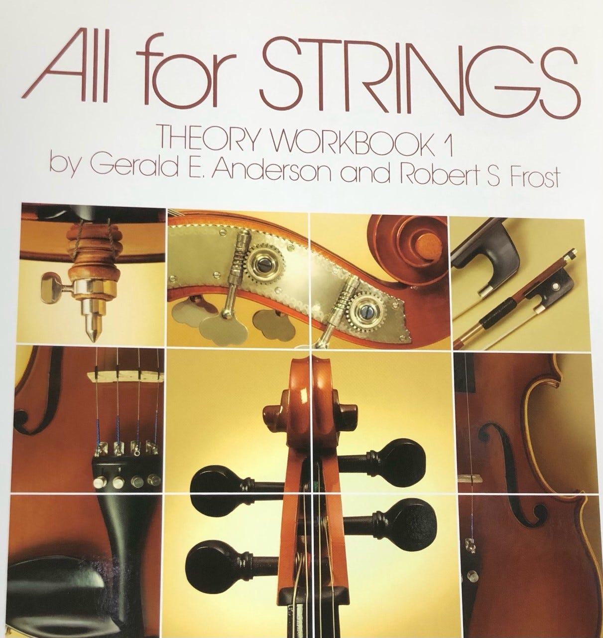 All For Strings Theory Workbook 1 Cello