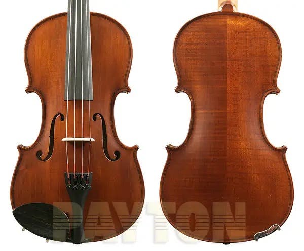 Gliga II 1/2 Size Violin Outfit Dark Antique