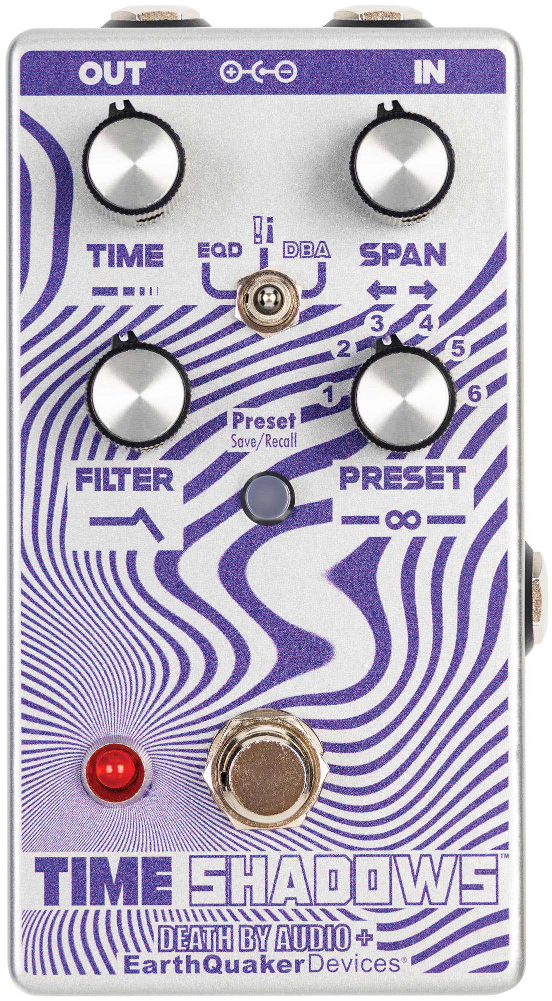 EarthQuaker Devices Time Shadows v2 Subharmonic Multi-Delay Resonator Pedal