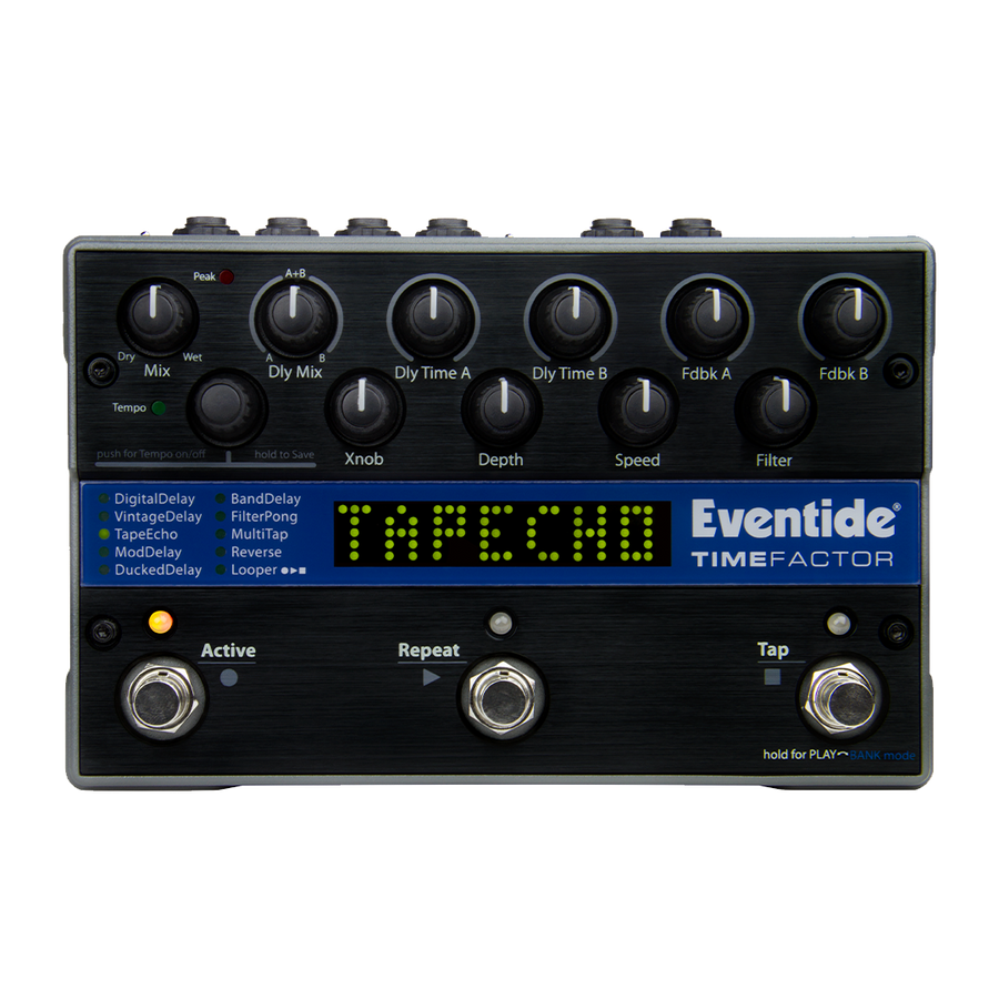 Eventide TimeFactor Delay Pedal