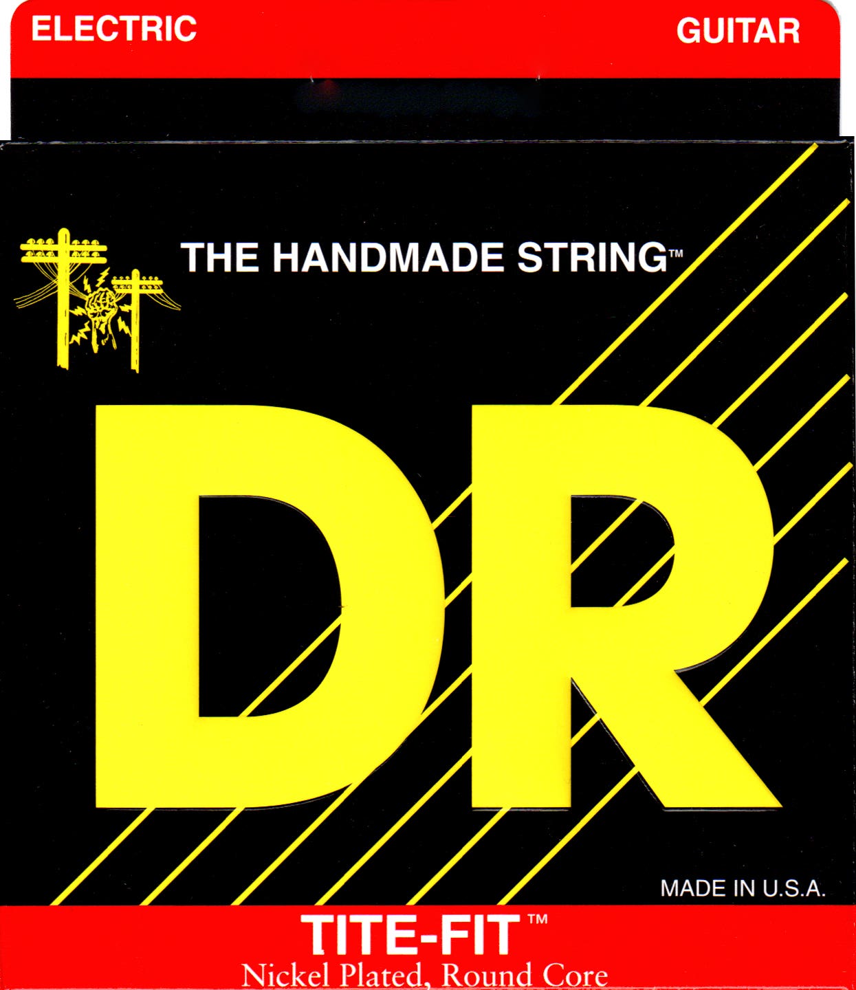 DR Strings 'Tite-Fit' Electric Guitar Strings Set - 12-52