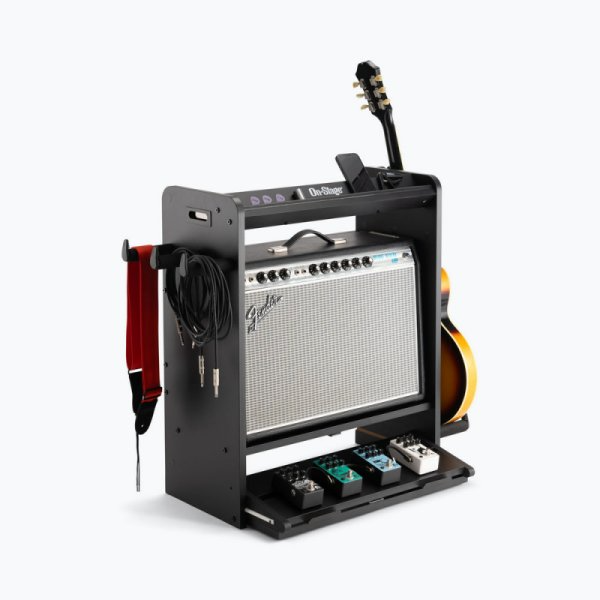 OnStage OSGWS5000B Guitar Workstation - Black