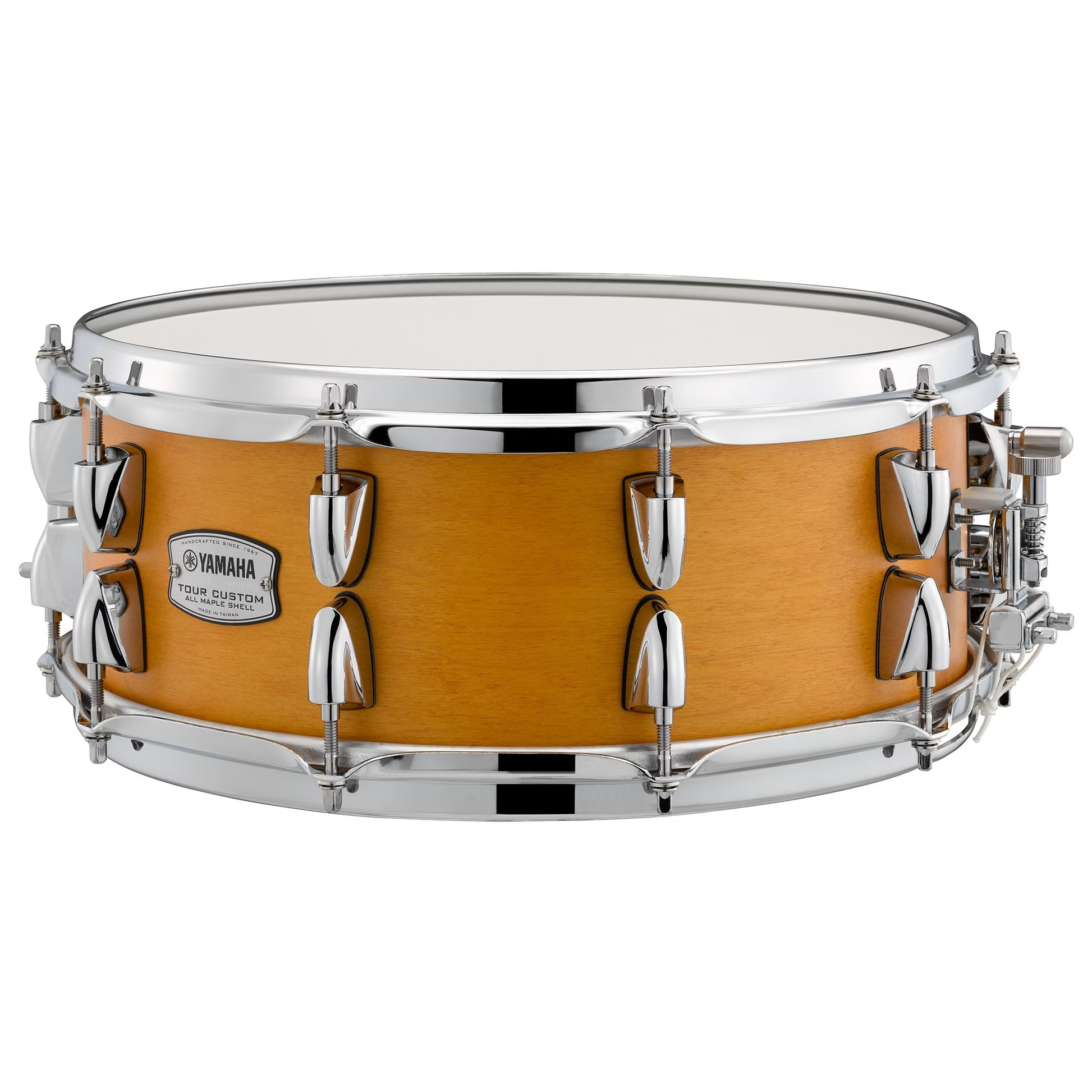 Yamaha TMS1455 Tour Custom 14x5.5" Maple Snare Drum - Caramel Satin