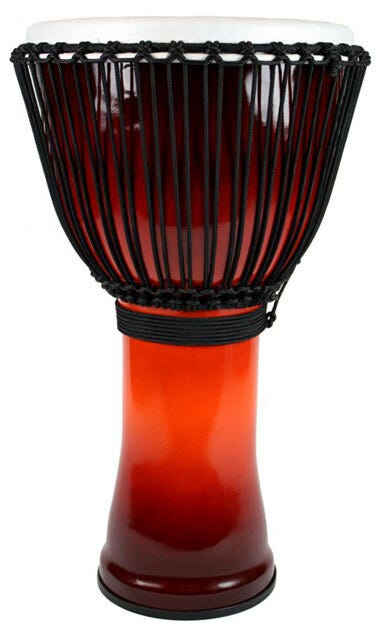 Toca Freestyle 2 Series 10" Rope Tuned Djembe - African Sunset