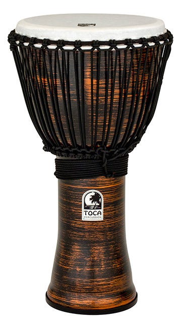 Toca Freestyle 2 Series 12" Djembe - Spun Copper