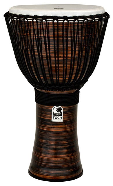 Toca Freestyle 2 Series 14" Djembe - Spun Copper