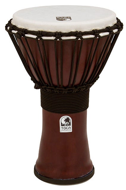 Toca Freestyle 2 Series 9" Djembe - Red