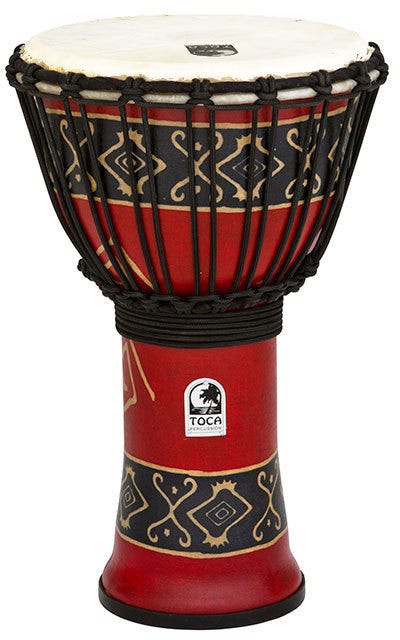 Toca Freestyle 2 Series 9" Djembe - Bali Red