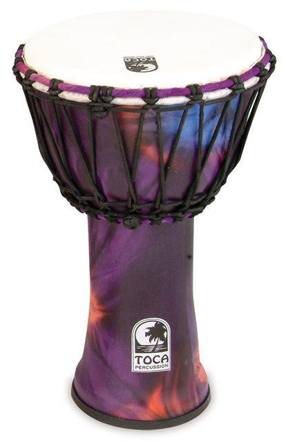Toca Freestyle 2 Series 9" Djembe - Woodstock Purple