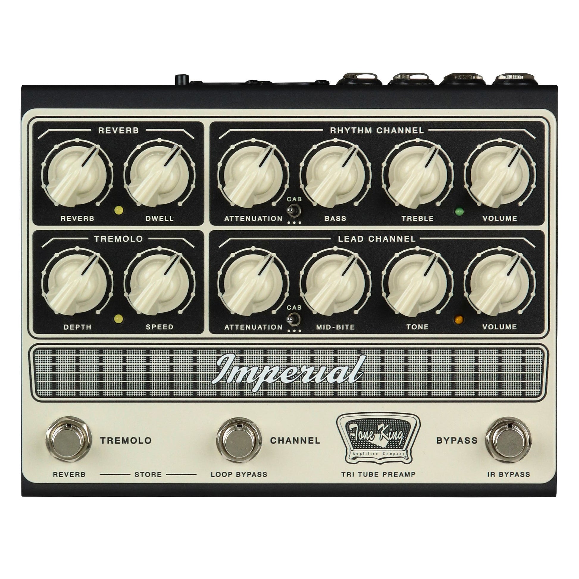 Tone King Imperial MKII Tri-Tube Preamp Pedal