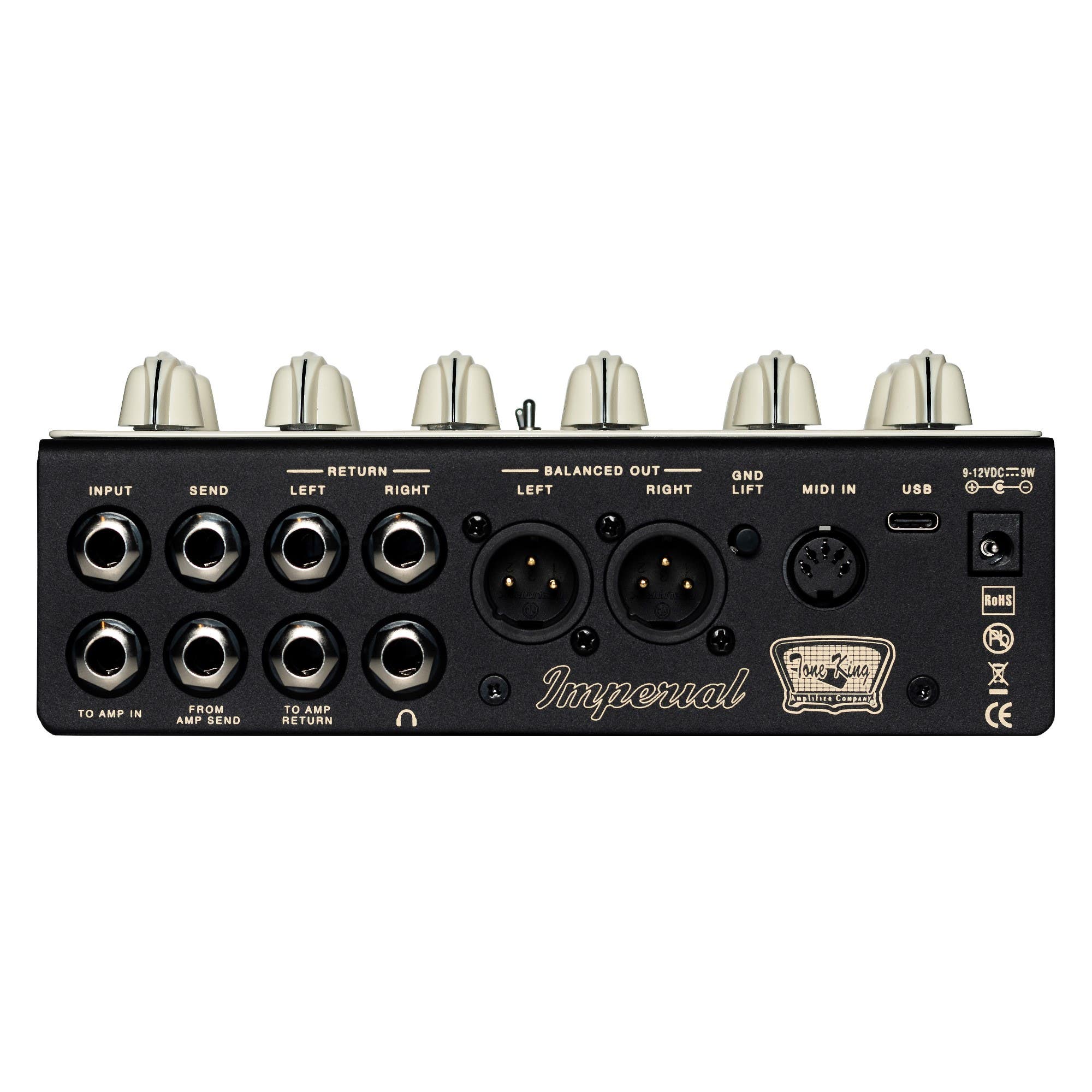 tube king pedal Tone King Imperial MKII Tri-Tube Preamp Pedal