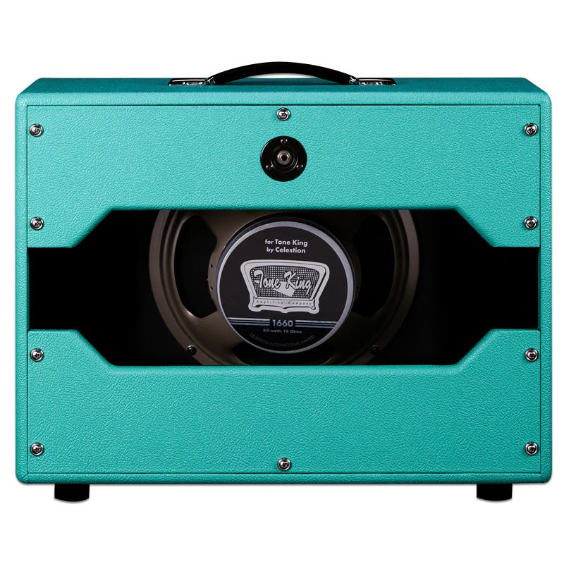 Tone King Imperial 1x12" Extension Cab - Turquoise