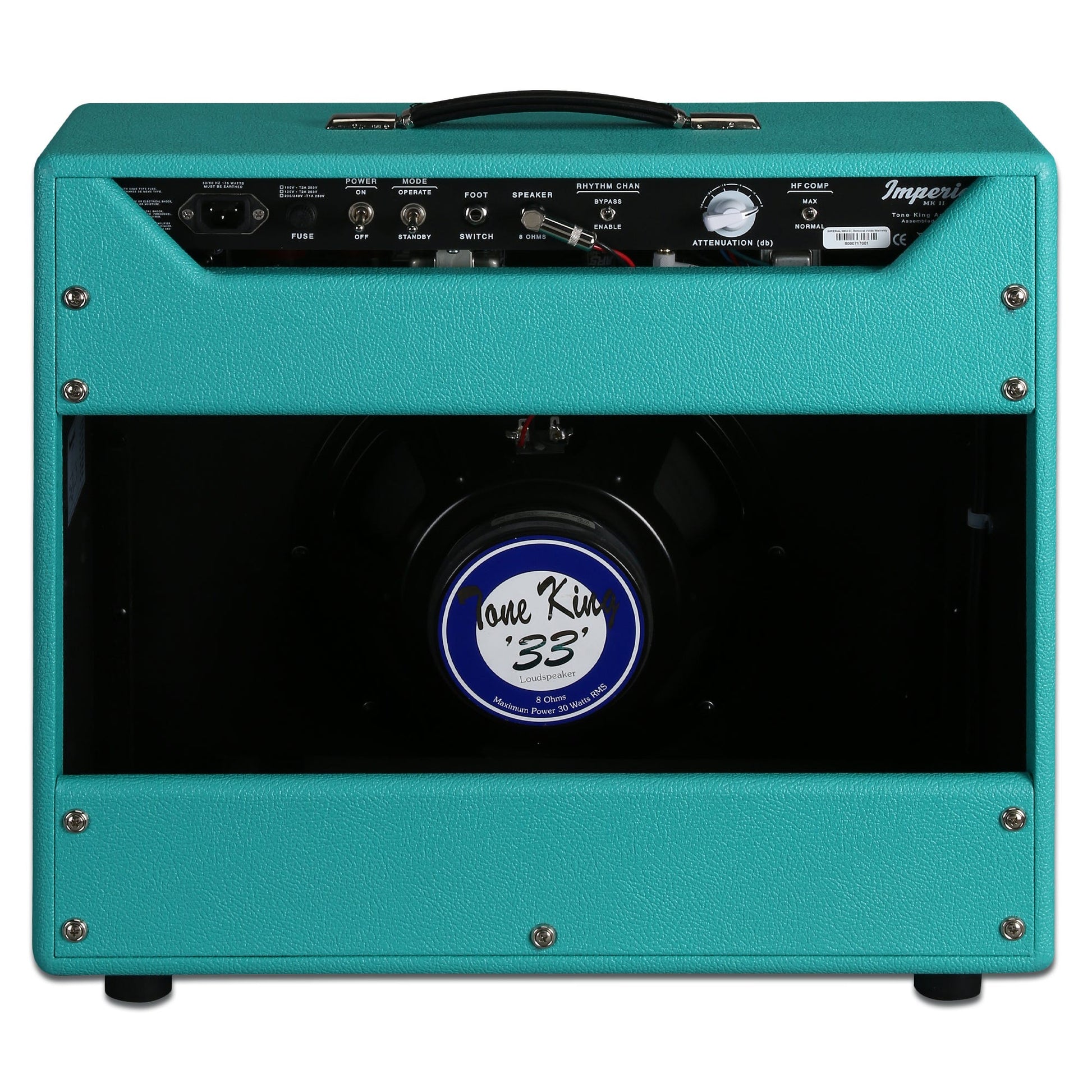 Tone King Imperial MKII 1x12" Guitar Amp Combo - Turquoise