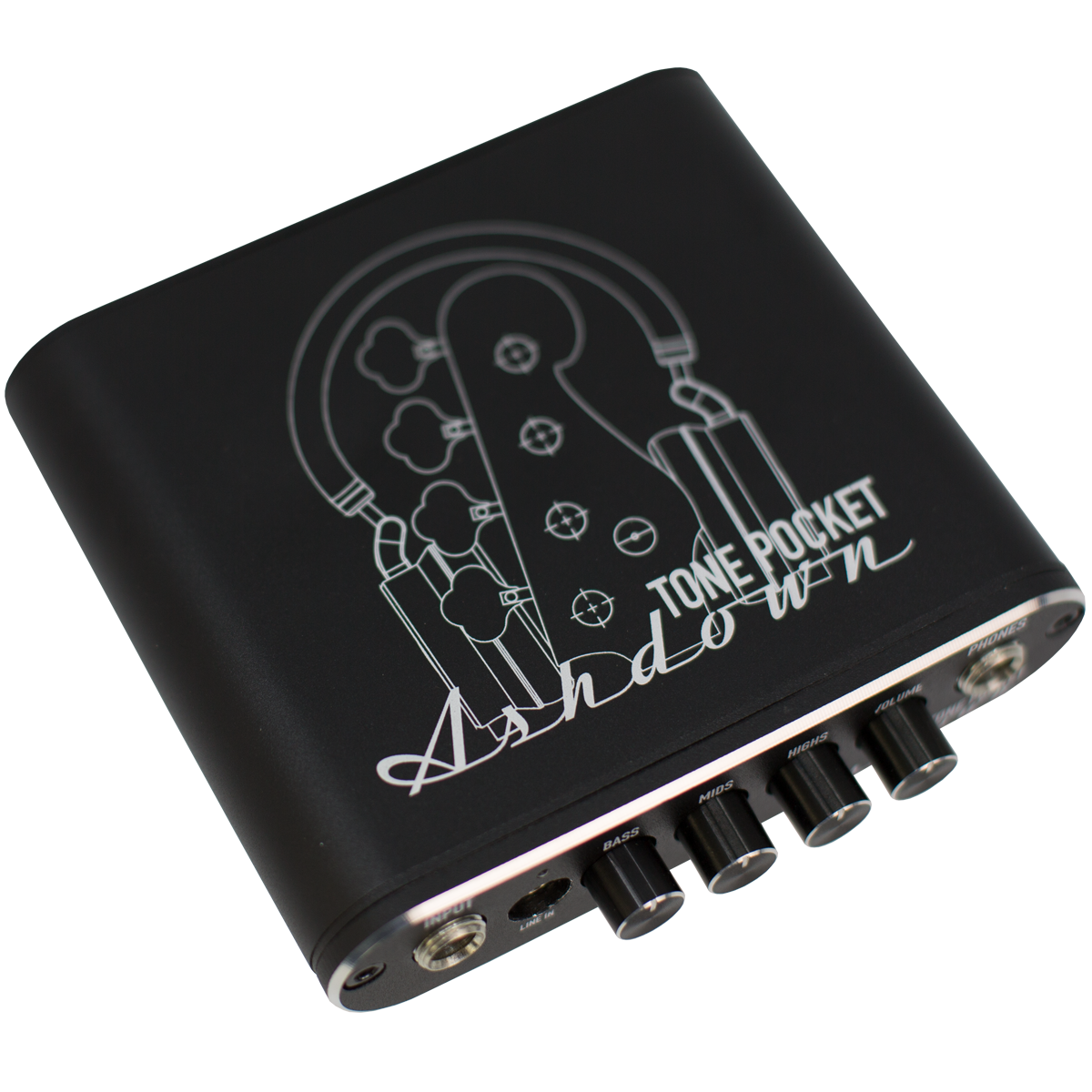Ashdown Tone Pocket Bass Headphone Amplifier w/USB