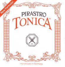 Pirastro Tonica 4/4 size Violin strings set silver steel