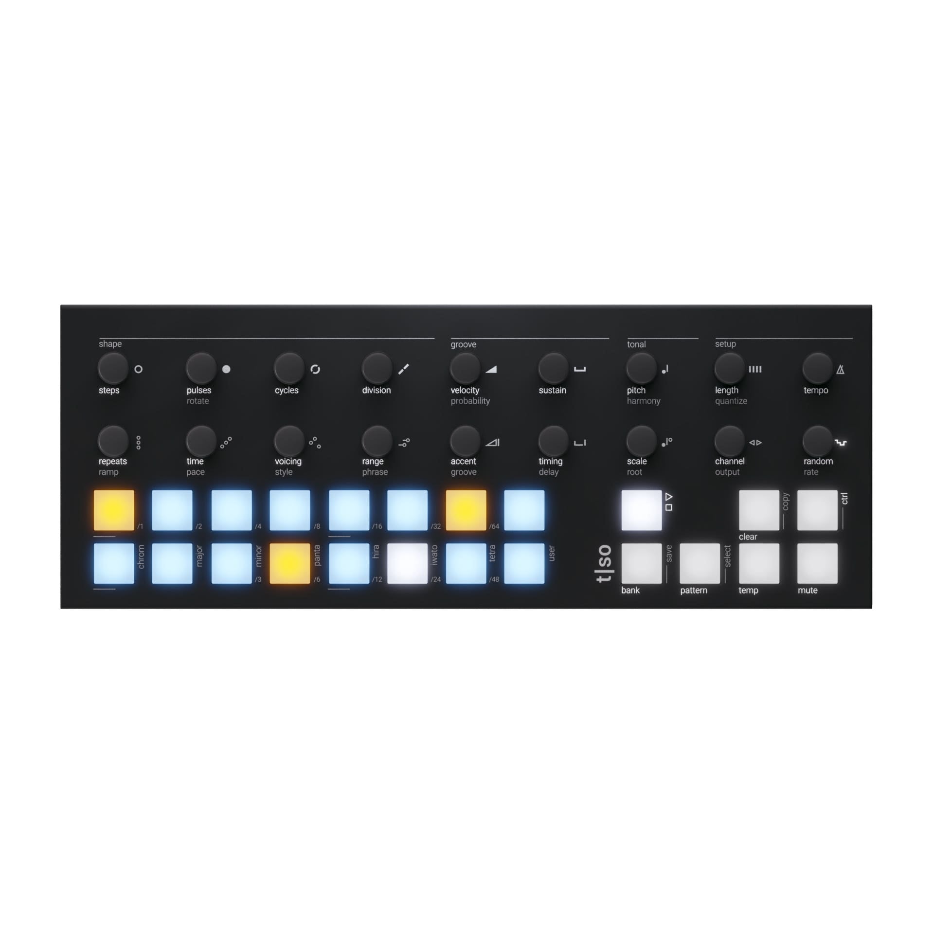 Torso T1 Algorithmic Sequencer - Black