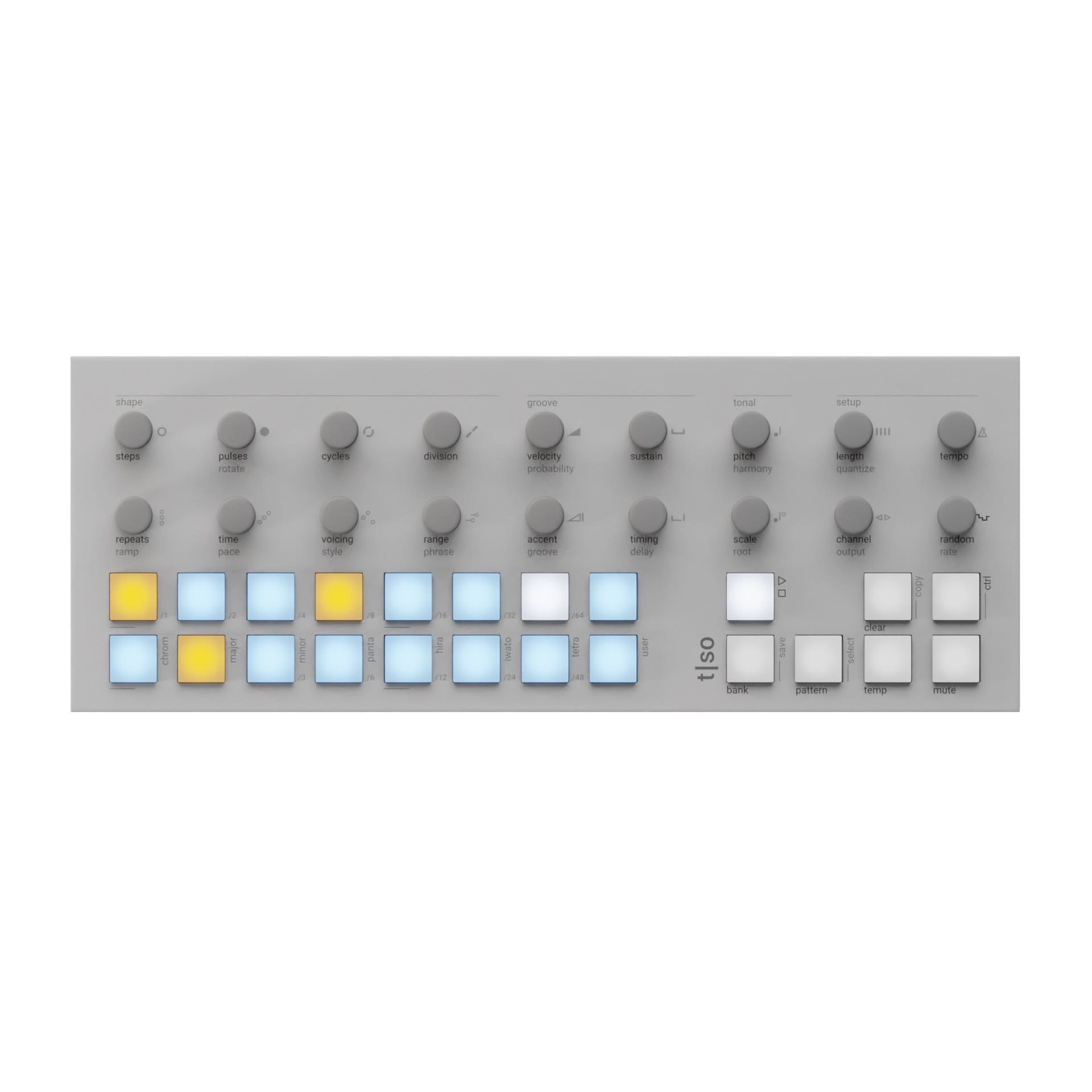 Torso T1 Algorithmic Sequencer - White