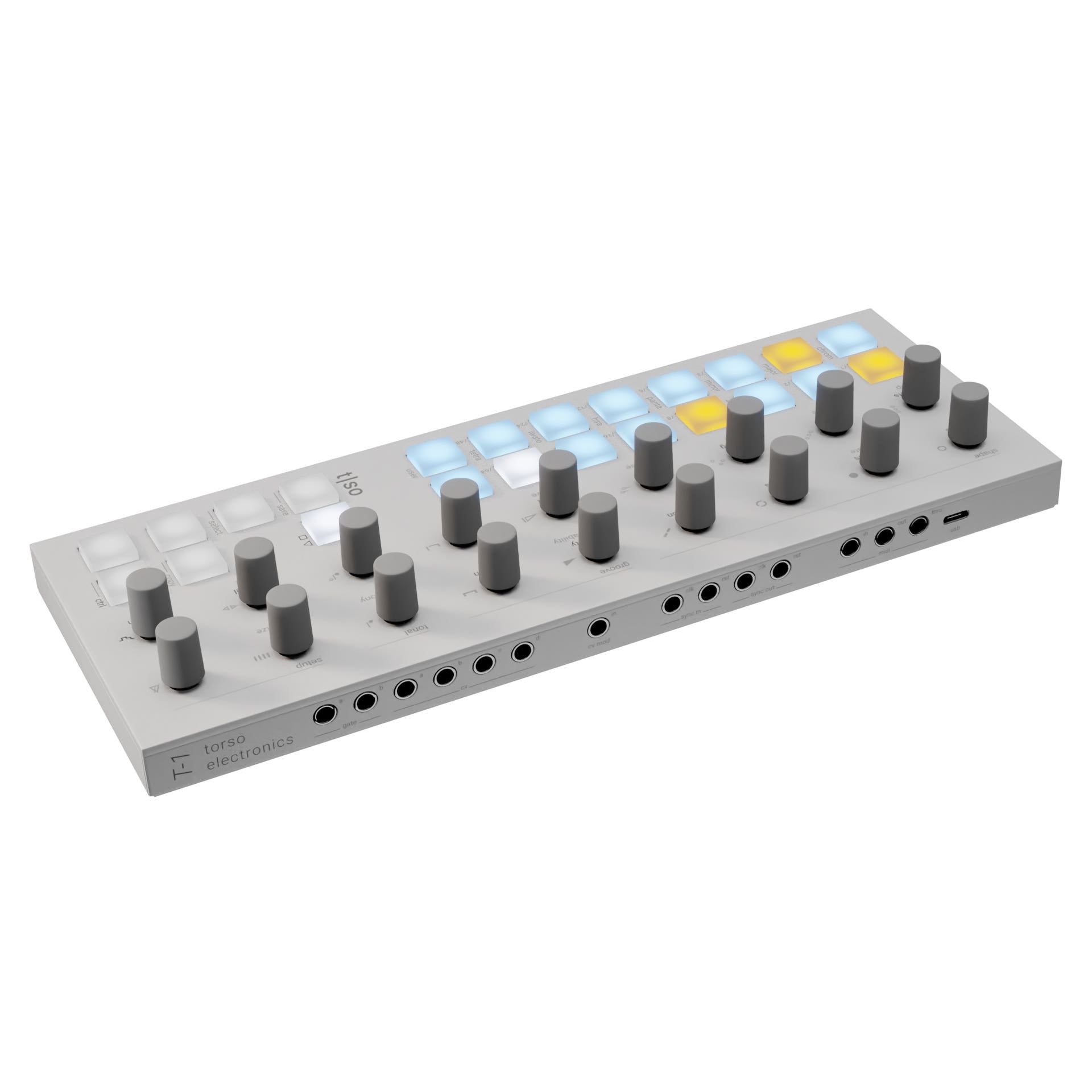 Torso T1 Algorithmic Sequencer - White