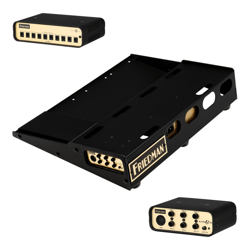 Friedman TOURPRO 1520 PLATINUM Pedalboard w/Power Supply and Buffer Bay