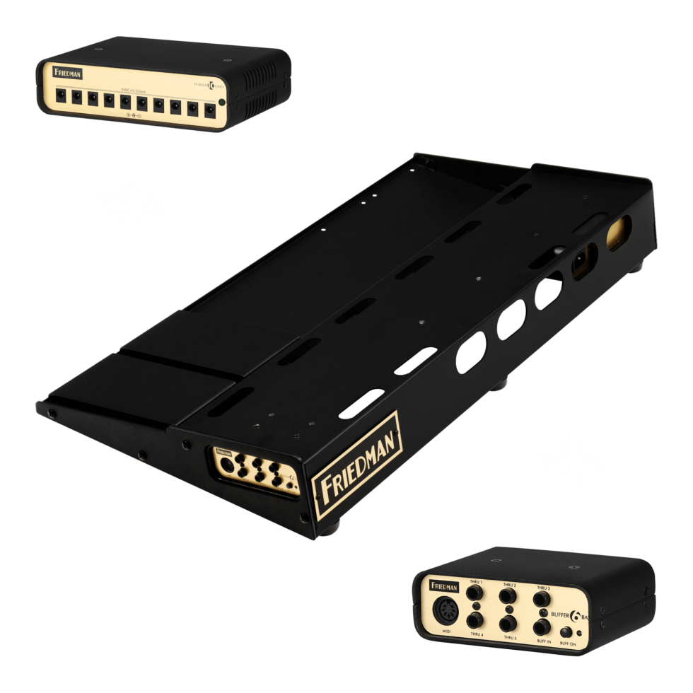 Friedman TOURPRO 1529 PLATINUM Pedalboard w/Power Supply and Buffer Bay