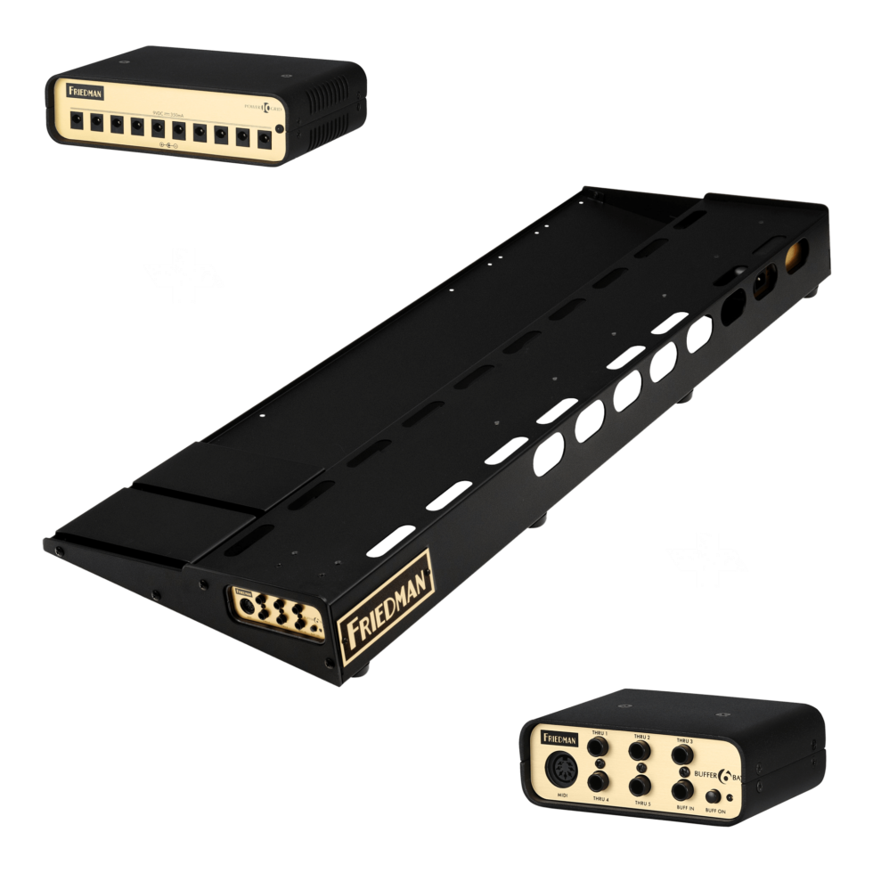 Friedman TOURPRO 1542 PLATINUM Pedalboard w/Power Supply and Buffer Bay